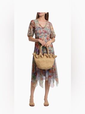 NWT Johnny Was Sally Mesh Slip Dress
(Slip included) Sz Small